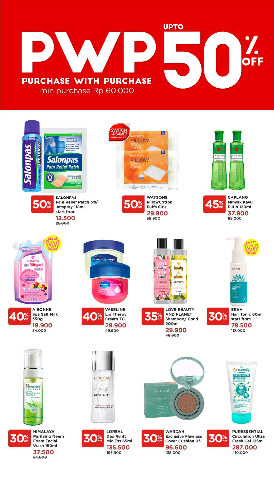 Katalog Promo Watsons Heboh Weekend Special
