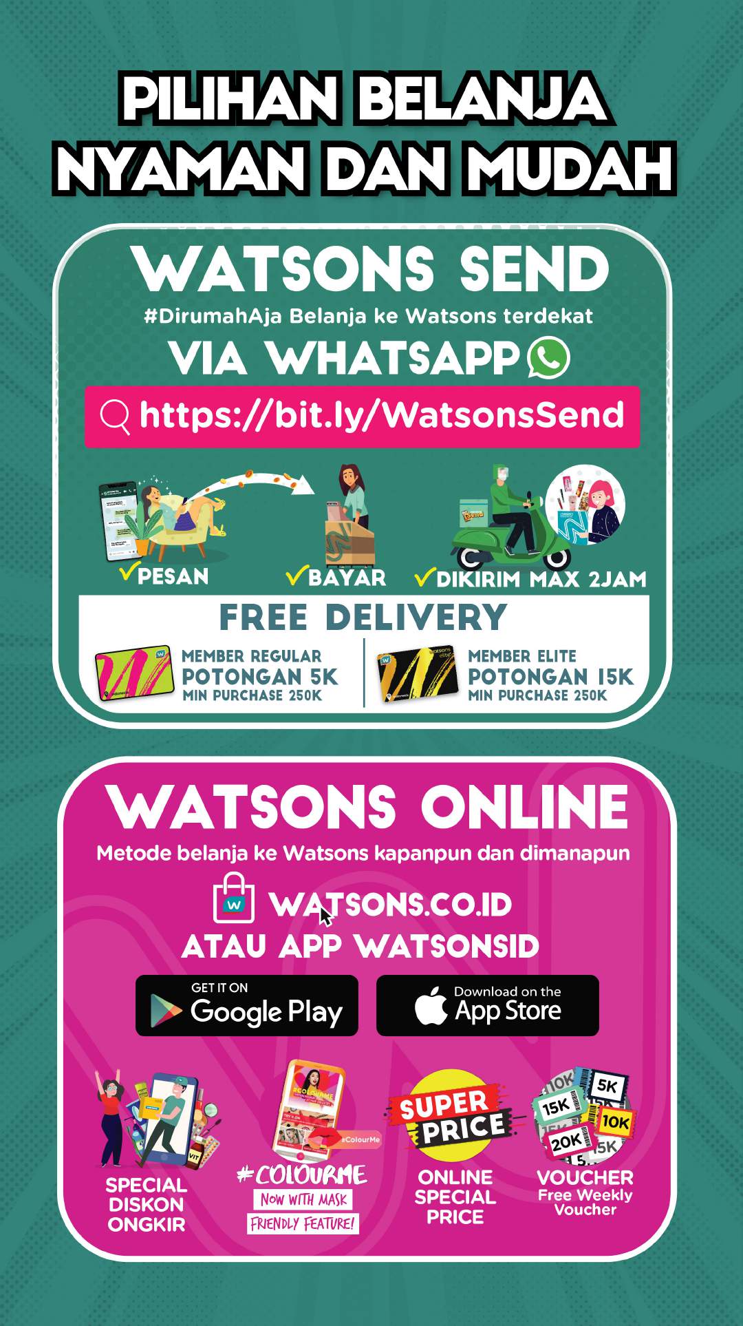 Katalog Promo Watsons Heboh Weekend Special