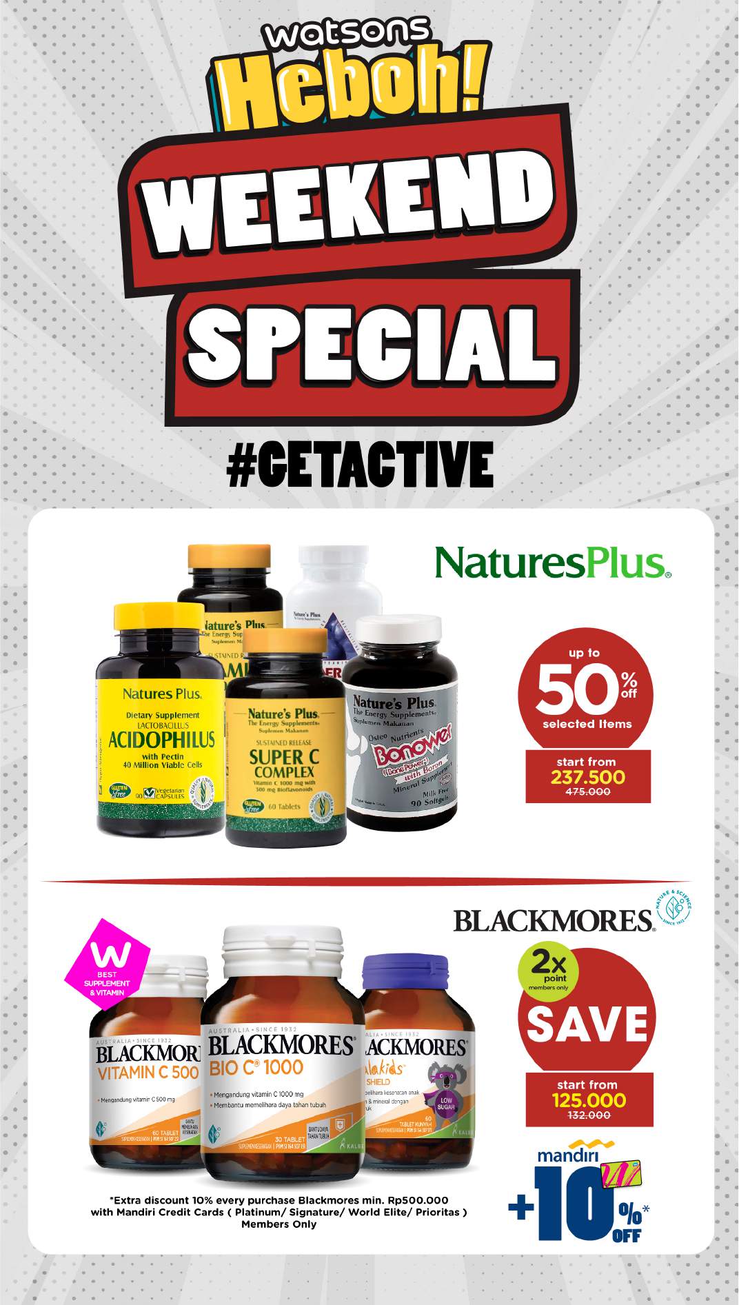 Katalog Promo Watsons Weekend Special