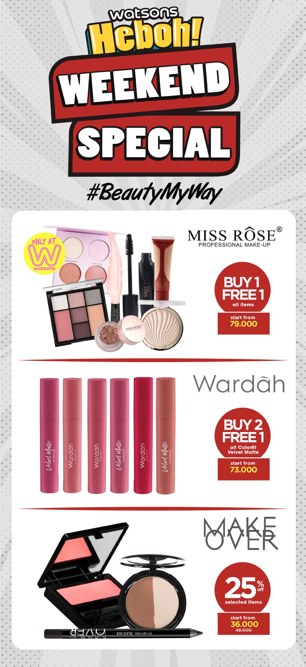 Katalog Promo Watsons Weekend Special