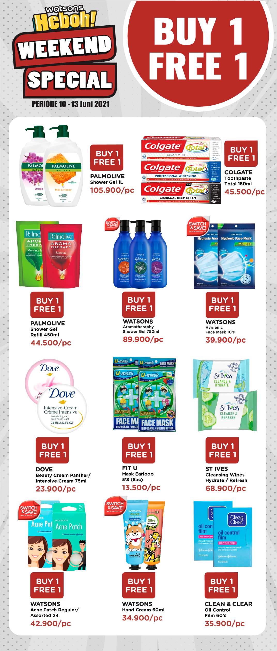 Katalog Promo Watsons Weekend Special